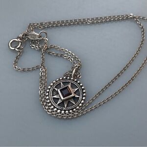 Satya beaded garnet necklace